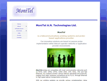 Tablet Screenshot of moni-tel.com